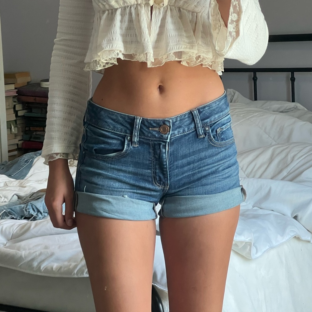 American Eagle Outfitters Blue Jean Shorts